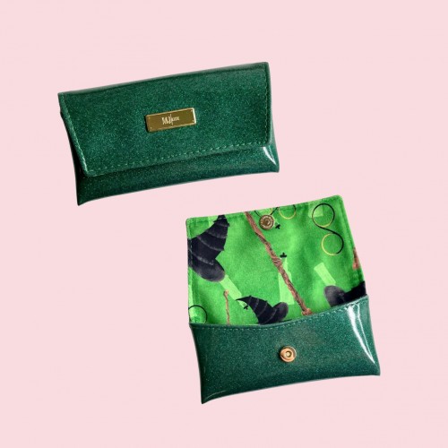 Makeup Junkie Bags - Popular Emerald Luxe Sunglass Case [Pre-Order]